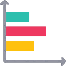 �cone de gr�fico em formato de pizza